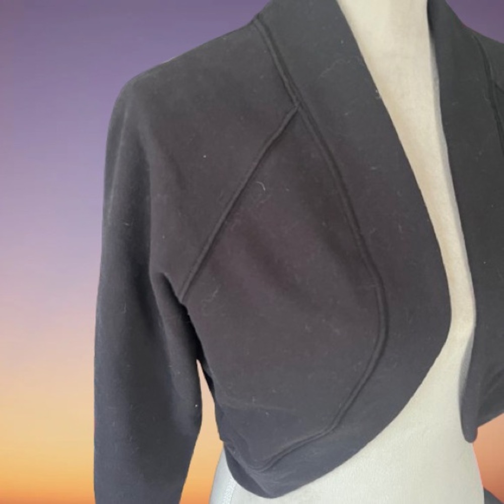 Athleta Black Transcend Shrug Cardigan - Picture 8 of 9